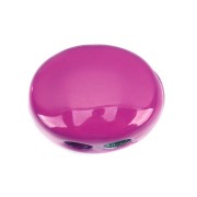 Cuenta de zamac forma ovalada 12x9.5 mm - Prune x1|raw }}