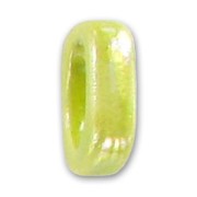 Pasante de cerámica 17x6 mm Light Green Irisado x1|raw }}