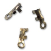 Mini terminal 1,2 mm bronce x10