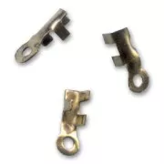 Mini terminal 1,2 mm bronce x10