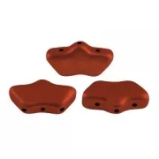Delos® par Puca® 6x11 mm - Red Metallic Mat x10g