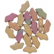 Delos® par Puca® 6x11 mm - Gold Iris Mat x10g