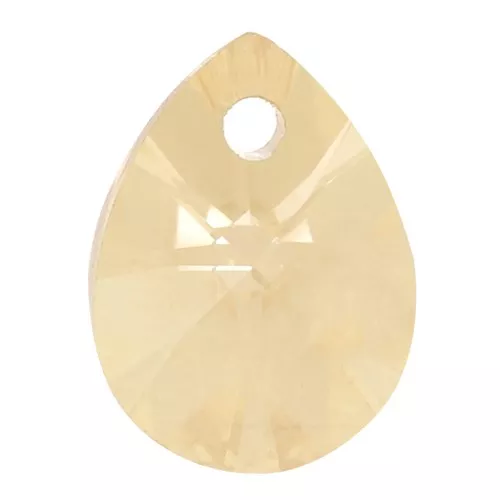 Mini Pera PureCrystal 6128 10 mm Crystal Golden Shadow x1