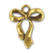 Dije nudo 22 mm dorado antiguo x1