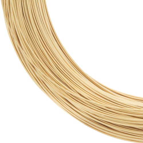 Hilo duro 0.91 mm de Gold filled x1m