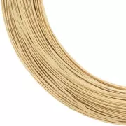 Hilo semi-dur 0.91 mm de Gold filled x1m