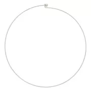 Gargantilla rígida de 14 cm con Cierre de bola - Acero inoxidable 304 x1