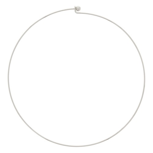 Gargantilla rígida de 14 cm con Cierre de bola - Acero inoxidable 304 x1