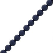 Cuentas nacaradas Preciosa - Round Pearl Maxima - 5 mm Navy Blue x25|raw }}