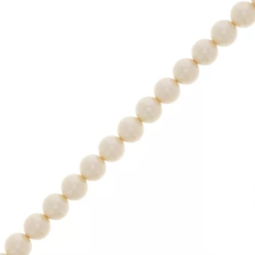 Cuentas nacaradas Preciosa Round Pearl Maxima - 5 mm Pearl Effect Light Creamrosex25