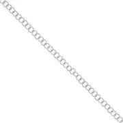 Cadena 4,7 mm plateado x1m