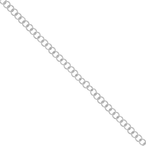 Cadena 4,7 mm plateado x1m
