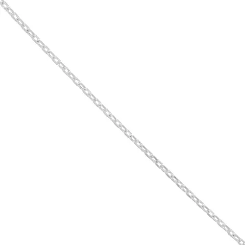 Cadena 2,7 mm plateado x1m