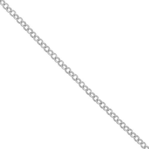 Cadena malla Jaseron 4.8 mm Rodio x1m