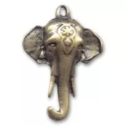 Colgante elefante 47 mm bronce x1