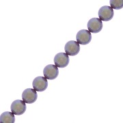Cuentas nacaradas Preciosa - Round Maxima - 6 mm Pearlescent Violet x20|raw }}