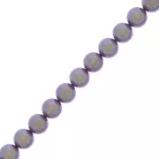 Cuentas nacaradas Preciosa - Round Maxima - 6 mm Pearlescent Violet x20