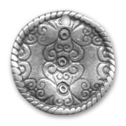 Cequí ajado 22 mm plateado antiguo x1|raw }}