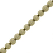 Cuentas nacaradas Preciosa Round Pearl Maxima - 8 mm Pearl Effect Light Green x10|raw }}