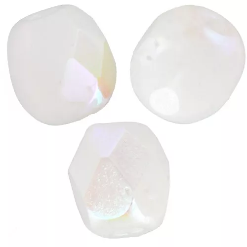 Facetas 4 mm Blanco Tiza AB x50