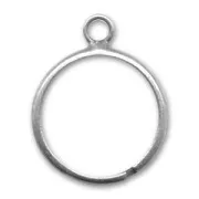 Anillo 1 anilla plateado antiguo x1