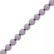 Cuentas nacaradas Preciosa Round Pearl Maxima - 8 mm Lavender x10