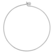 Pulsera cierre de rosca 64 mm plateado|raw }}