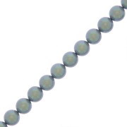 Cuentas nacaradas Preciosa Round Pearl Maxima - 8 mm Pearlescent Blue x10|raw }}