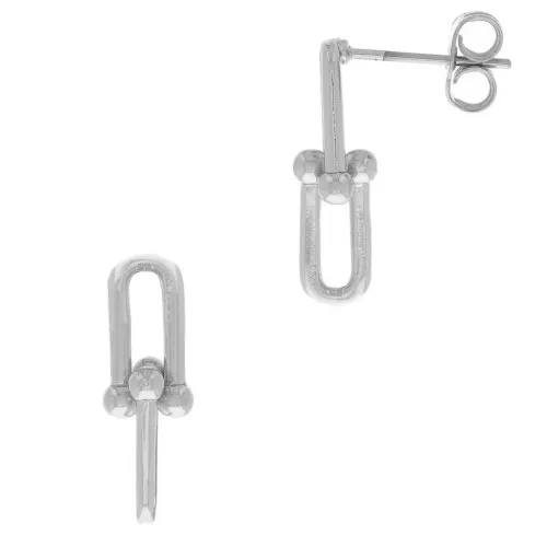 Ganchos pendientes 19x6 mm - Rodiado x2