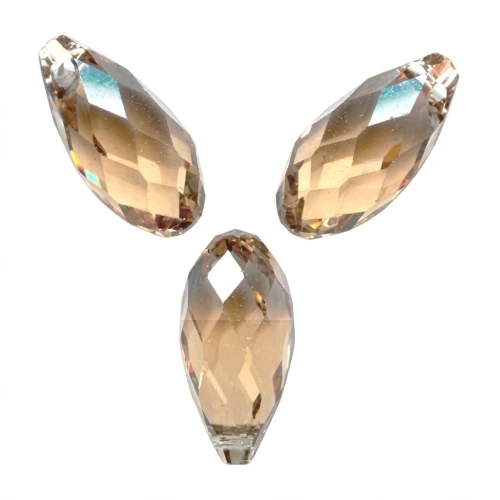 Gotas PureCrystal 6010 Light Colorado Topaz 11x5.5 mm x4