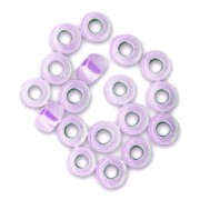 Rocalla Miyuki 15/0 574 - Dyed Lilac S/L Alabaster