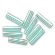 Bugles Miyuki 6 mm BGL-2445 - Tr Sea Foam Luster x10g|raw }}