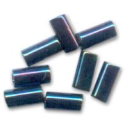 Cuentas Miyuki de 3 mm BGL1-452 - Azul oscuro iris metalizado x10 g