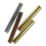 Preciosa Tubos de cuentas Rocalla 20 mm Marrón Iris x20g