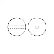 Cuentas nacaradas Preciosa Round Pearl Maxima - 12 mm Pearl Effect Rosaline x6