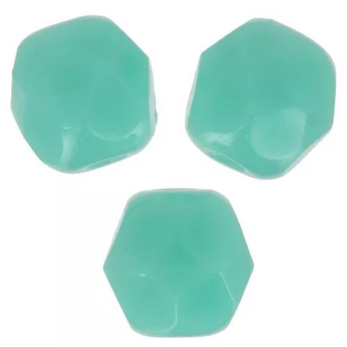 Carillas de jade opaco de 4 mm x50