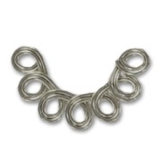 Separadores 7 vías 22x13 mm Níquel negro x6|raw }}