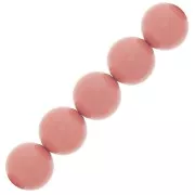 Cuentas nacaradas Preciosa Round Pearl Maxima - 12 mm Salmon Rose x6