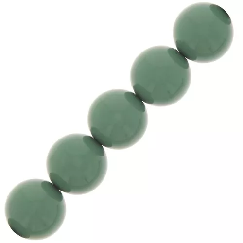 Cuentas nacaradas Preciosa Round Pearl Maxima - 12 mm Sage x6