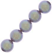 Cuentas nacaradas Preciosa Round Pearl Maxima - 10 mm Pearlescent Violet x5