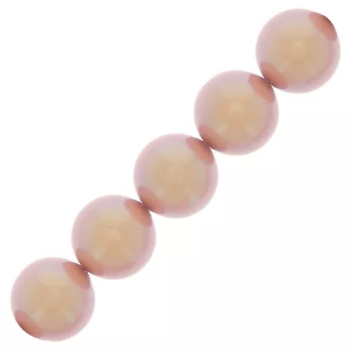 Cuentas nacaradas Preciosa Round Pearl Maxima - 10 mm Pearlescent Pink x5