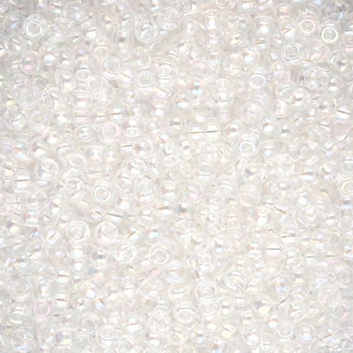 Preciosa Cuentas de Rocalla 11/0 2 mm - Crystal AB x20 g