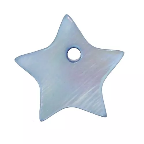Cequies estrella de Nácar 12 mm Blue Jean x10