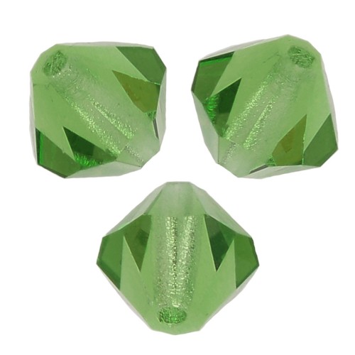 Tupis de Cristales de Preciosa 3 mm - MC Bead Rondell - Peridot x30