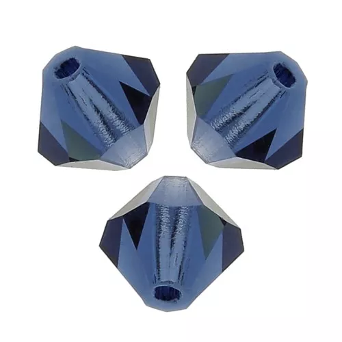 Tupis de Cristales de Preciosa 3 mm - MC Bead Rondell - Montana x30