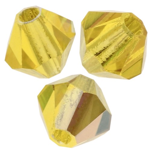 Tupis de Cristales de Preciosa 3 mm - MC Bead Rondell - Citrine AB x30