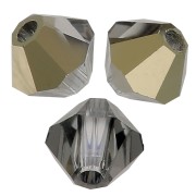 Tupis de Cristales de Preciosa 3 mm - MC Bead Rondell - Crystal Starlight Gold Hal|raw }}