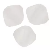 Tupis de Cristales de Preciosa 3 mm - MC Bead Rondell - Crystal Matt x30