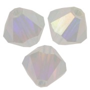 Tupis de Cristal Preciosa 5 mm - MC Bead Rondell - Crystal AB 2X x12|raw }}