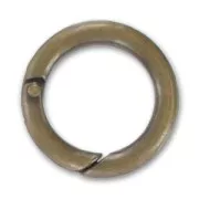 Cierre redondo eco 25 mm bronce x1